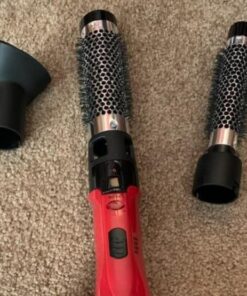 Revlon 1200W Perfect Style Hot Air Kit | Style, Curl, and Volumize, 3 Piece Set Black 32 511KwvSSAxL