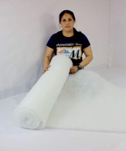 Mybecca 48 Inch Wide (10 Yards) Quilt Batting Multipurpose Dacron Fiber Polyester Wadding Fabric Loft Upholstery Grade Padding 48 x 360(48 x 30') (4'x 30') 48" - 10 yards 11 511P0GCfyL