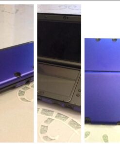 TNP Protective Case Compatible with Nintendo New 3DS XL LL 2015, Navy Blue - Plastic + Aluminum Full Body Protective Snap-on Hard Shell Skin Case Cover New Modified Hinge-Less Design 27 511PiLxXfJL