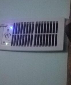 Suncourt Flush Fit HC500-W Vent Cover with Fan Booster, Energy Efficient AC Register Booster, Improved Air Flow for Better Indoor Heating and Cooling, White For 4”x10” register openings 17 511R FTuKL