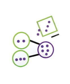 Learning Resources Giant Magnetic Number Bonds, Math Teacher aids, Whiteboard accessories, 55 Pieces, Grades K+ 10 511UB4VGLkL