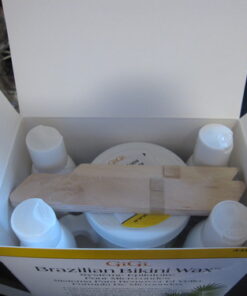 GiGi Brazilian Bikini Waxing Microwave Formula, Home Hair Removal Kit 32 511Wrx3gNwL