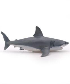 Papo - hand-painted - figurine - Marine Life - White Shark Figure-56002 - Collectible - For Children - Suitable for Boys and Girls - From 3 years old 1 Multicolor 17 511Xja TaL
