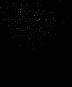 Realistic 3D Domed Glow in The Dark Stars,606 Dots for Starry Sky, Perfect for Kids Bedding Room Gift(606 Stars) (1*Green) 1*Green 50 511aPplAwpL