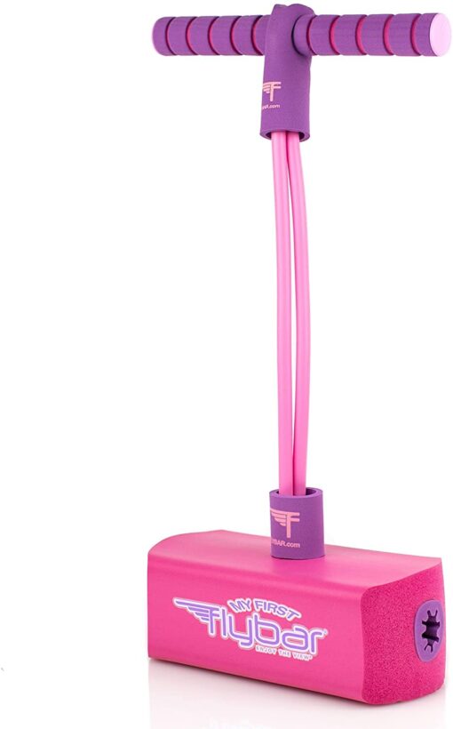 Flybar My First Foam Pogo Jumper for Kids Fun and Safe Pogo Stick for Toddlers Pink Mff