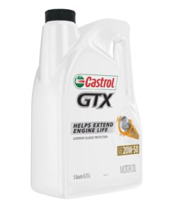 Castrol GTX 20W-50 Conventional Motor Oil, 5 Quarts 160 Fl Oz (Pack of 1) 16 511fbVCpyFL