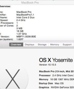 16GB kit (8GBx2), 204-pin SODIMM, DDR3 PC3-12800, 16GB Kit (8GBx2) 49 511oYm3yQdL