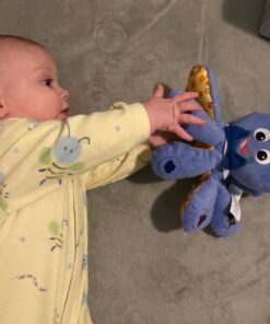 Baby Einstein Octoplush Musical Huggable Stuffed Animal Plush Toy, Learn Colors in 3 Languages, Blue, 11" Age 3 Month and up, Musical Octopus Plush 11" 50 511qDVszPFL