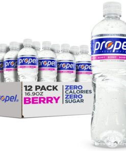 Propel Black Cherry, Zero Calorie Sports Drinking Water with Electrolytes and Vitamins C&E, 16.9 Fl Oz(Pack of 12) 21 511tGbEPG8L