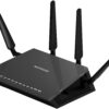 NETGEAR Nighthawk X4S Smart WiFi Router (R7800) - AC2600 Wireless Speed (up to 2600 Mbps) | Up to 2500 sq ft Coverage & 45 Devices | 4 x 1G Ethernet, 2 x 3.0 USB, and 1 x eSATA ports 17 511vIJ3EhLL
