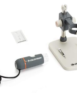 Celestron - 5 MP Digital Microscope Pro - Handheld USB Microscope Compatible with Windows PC and Mac - 20x-200x Magnification - Perfect for Stamp Collecting, Coin Collecting Handheld Digital Microscope Pro 60 511yZgIEoUL