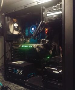 CORSAIR Hydro Series H105 AIO Liquid CPU Cooler, 240mm Thick Radiator, Dual 120mm PWM Fans 35 512 MPiHxL