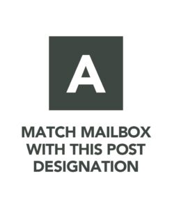 Gibraltar Mailboxes Elite Medium Capacity Galvanized Steel Black, Post-Mount Mailbox, E1100B00 24 5122gt1fsHL