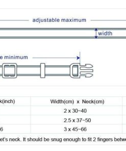 Blueberry Pet Soft & Safe 3M Reflective Neoprene Padded Adjustable Dog Collar - Baby Blue Pastel Color, Medium, Neck 14.5"-20" 38 5123UhR oWL 2