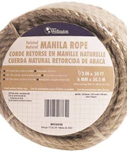 Alternative view of T.W Evans Cordage 26-003 1/2-Inch X 50-Feet 5-Star Manila Rope