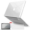 IBENZER Compatible with MacBook Pro 13 Inch Case 2015 2014 2013 end 2012 A1502 A1425, Hard Shell Case & Keyboard Cover & Screen Protector for Old Version Apple Mac Retina 13, Crystal Clear, R13CYCL+2 For Macbook Pro Retina 13" A1502/A1425 30 51266SBY8EL