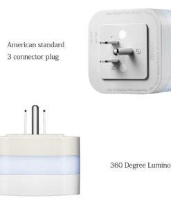 Cazoner Natural Gas Detector and Propane Detector,Combustible Gas Leak Alarm, Methane, Butane, LPG, LNG, Home Gas Alarm for Kitchen, AC-Plug in 14 5127wLqy4vL