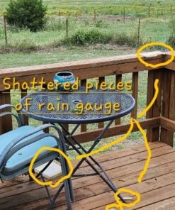 La Crosse 705-109 Waterfall Rain Gauge 22 5128yYPjDoL