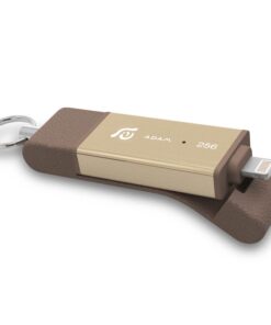 Adam Elements iKlips Duo 【Apple MFI Certification Lightning/USB 3.1 Flash Drive 128GB】 Rosegold ADRAD128GKLDRG, Clear 256GB 10 512BR4RONtL