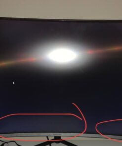 SAMSUNG 32" UR59 Series ViewFinity 4K UHD (3840x2160) Computer Monitor, Curved, HDMI, Display Port, 3-sided border-less, Eye Saver Mode LU32R590CWNXZA, Black 40 512EAdoGWML