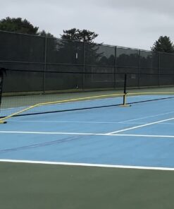 A11N Portable Pickleball Net System, Designed for All Weather Conditions with Steady Metal Frame and Strong PE Net, Regulation Size Net with Carrying Bag Yellow,black 33 512KZtoKTL