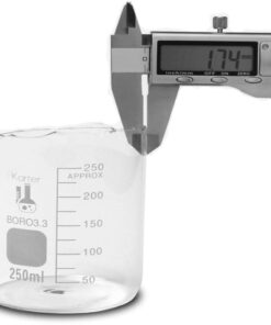 Karter Scientific, 3.3 Boro, Griffin Low Form, Glass Beaker Set - 6 Sizes - 10ml, 50ml, 100ml, 250ml, 500ml, 1000ml 27 512MRJWO56L 1