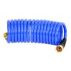 HoseCoil 3/8 Inch Self Coiling Garden, RV, Outdoor Water Hose (15' Blue) 15 Feet 24 512RFa7aYTL