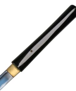 Alternative view of Ace Martial Arts Supply Handmade Japanese Shirasaya Samurai Katana Sharp Sword-Kenshin Black