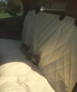 PET MAGASIN Durable Beige Pet Car Seat Cover Waterproof & Scratch Proof & Nonslip Backing & Hammock Style & Heavy Duty Back Seat Protector for Cars Trucks and SUVs 33 512XWfscYuL 1