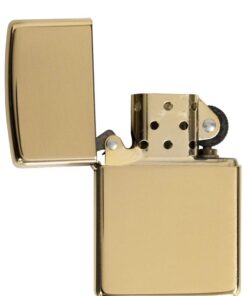 Zippo Brass Pocket Lighters Classic High Polish Brass 28 512dTO3ERCL