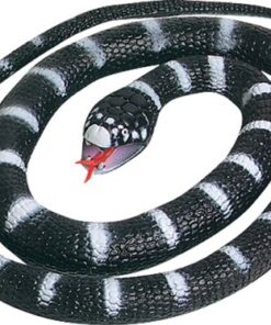 Wild Republic California King, Rubber Snake Toy, Gifts for Kids, Educational Toys, 26" 3 512eRwi BrL