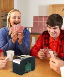 Brybelly Ultimate 6 Deck Battery-Operated Automatic Electric Card Shuffler - Shuffler Only or Shuffler Bundles 1-4 Deck Shuffler 10 512f8uFVF9L