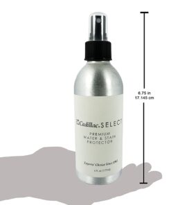 Cadillac Select Premium Water Repellent & Stain Protector Waterproofing Spray Great for use on Suede Shoes, Sheepskin, Nubuck, and Leather Non-aerosol 18 512gDtr5VYL