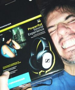 Sennheiser HD-201 Lightweight Over Ear Headphones (Discontinued by Manufacturer) HD201 26 512m4t13uoL