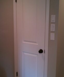 Schlage F10 GEO 622 Standard Door Knob, Hall & Closet Passage Lock, Matte Black 15 512qhz2LZ L