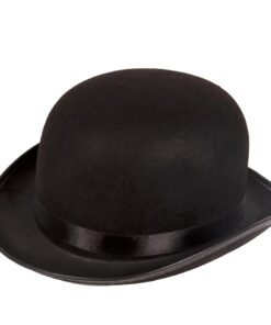 Kangaroo Bowler Hat for Men and Women – Black Bowler Hat for Big Kids, Teens, Adults – Derby, Clown Bowler, Bolo Hat – Genuine Felt Derby Hats for Costumes, Parties, Dress Ups 22 512tbs1nXwL