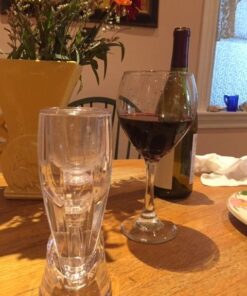 Vintorio Wine Aerator OMNI Set - Premium Decanter for Red Wine Lovers with Gift Box, Velvet Bag, and Mini Stand - Durable, Crystal Clear Acrylic 21 5130cIEHCPL