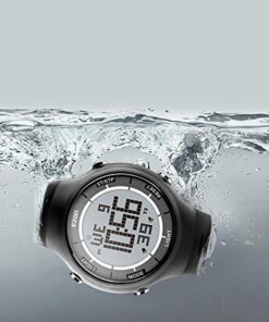 EZON Digital Sport Watch Ultra-Thin Outdoor Running Black Red Blue Watch L008 11 5136UuL0knL