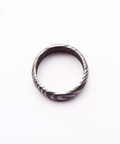 Handmade Cutting Edge Design Men Damascus Steel Wedding Band (10) 10 11 513D6BmhVXL