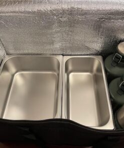 NZ home 3XL Insulated Cooler Bag and Food Warmer for Food Delivery & Grocery Shopping with Zippered Top, Black (1 pack) 3X-Large 1 28 513FLhLiNoL