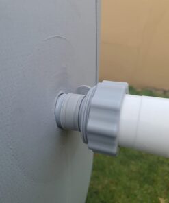 INTEX 1.25" to 1.5" Type B Hose Adapters for Pumps & Saltwater System | Set of 2 25 513JU1egwmL