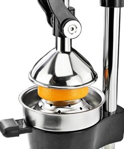 New Star Foodservice 46878 Commercial Citrus Juicer, Enameled Black 42 513K1gQ2paL