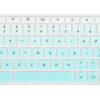 Keyboard Cover for Acer Chromebook Spin 11 311 CP311 C738T 511/Chromebook Spin 512 12"/Chromebook Spin 713 CP713 13.5/Chromebook CB3 CB5 11.6/Chromebook 14 CB3 CP5/Chromebook 15 CB5-571 CB3-531/532 Gradual Mint Green 49 513R73ETlqL