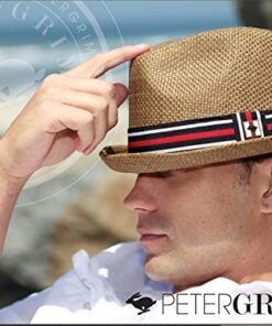 Peter Grimm Depp Fedora Hat Large-X-Large Brown 30 513WCoB3BOL