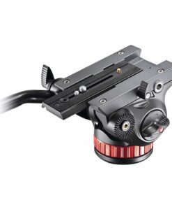 Manfrotto Video Head with Flat Base, Video Head for Compact Video Cameras and DSLR Cameras, for Filming, Videography, Content Creation, Vlogging, Live Streaming MVH502AH Video System 27 513Yk8WlgeL