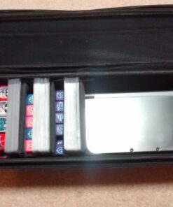 Quiver Time Black Quiver Card Carrying Case - Playing Card Case Holder for Trading Cards, MTG Card Storage Bag Deck Box Card Case (+Wrist & Shoulder Strap, Dividers + 100 Apollo Card Sleeves) 38 513adY3hLJL