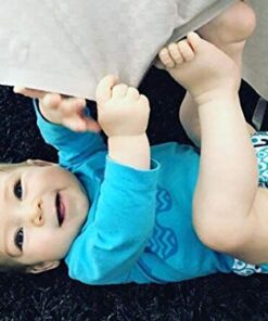 ALVABABY Baby Cloth Diapers 6 Pack with 12 Inserts One Size Adjustable Washable Reusable for Baby Girls and Boys 6DM26 04 Boy Color 26 35 513bYYhdYeL