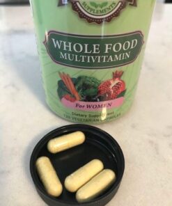 NATURELO Whole Food Multivitamin for Women - with Vitamins, Minerals, & Organic Extracts - Supplement for Energy and Heart Health - Vegan - Non GMO - 120 Capsules 120 Count (Pack of 1) 41 513eAjgHOL