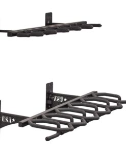 Alternative view of Hold Up Displays - Gun Rack and Rifle Storage Holds 6 Winchester Remington Ruger Firearms and More - Heavy Duty Steel - Made in The USA 1 Pack