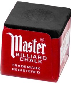 Alternative view of Master Billiard/Pool Cue Chalk Box, 12 Cubes Black